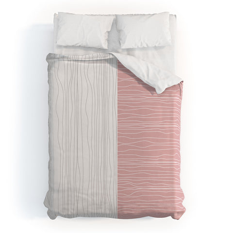 Mirimo Duette Rose Duvet Cover