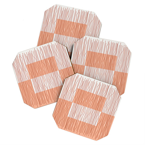 Mirimo Earthy Lines Coaster Set