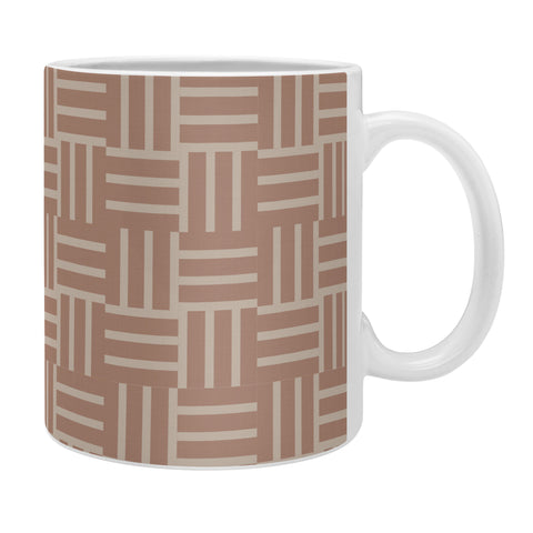 Mirimo Earthy Mocha Tiles Coffee Mug