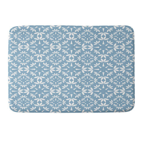 Mirimo Essaouira Blue Memory Foam Bath Mat