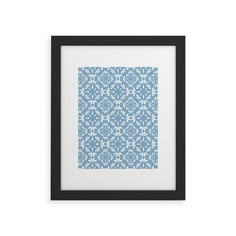 Mirimo Essaouira Blue Framed Art Print