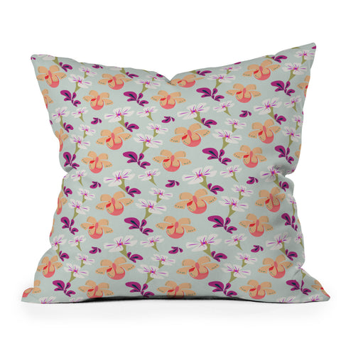 Mirimo Exoflora Throw Pillow