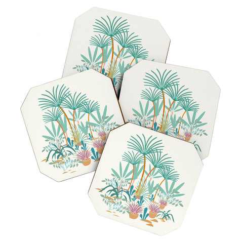 Mirimo Exotic Greenhouse Coaster Set