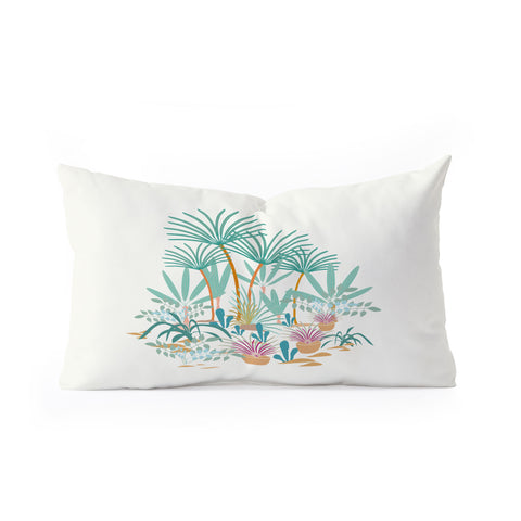 Mirimo Exotic Greenhouse Oblong Throw Pillow
