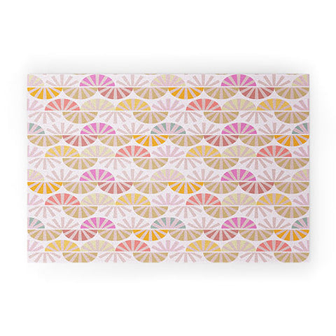 Mirimo Fanta Fans pastel Welcome Mat