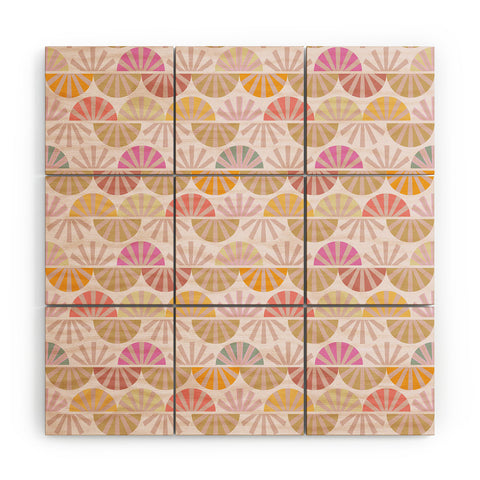 Mirimo Fanta Fans pastel Wood Wall Mural