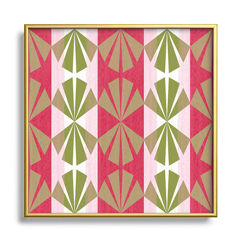 Mirimo FESTIVO Square Metal Framed Art Print