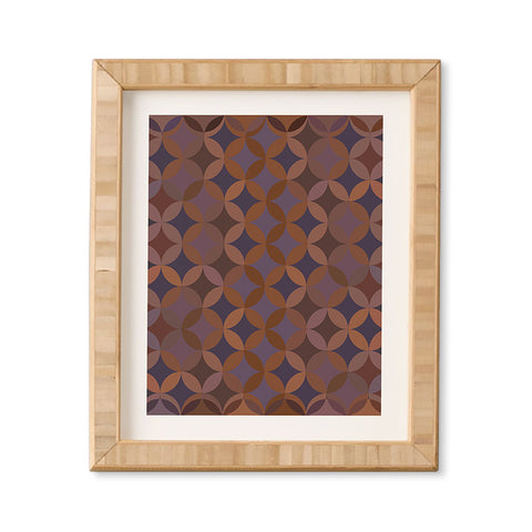 Mirimo Fez Caramel Framed Wall Art