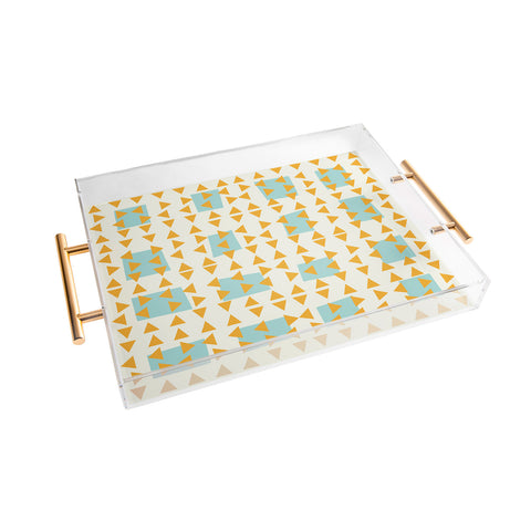 Mirimo Fez Turquoise Acrylic Tray