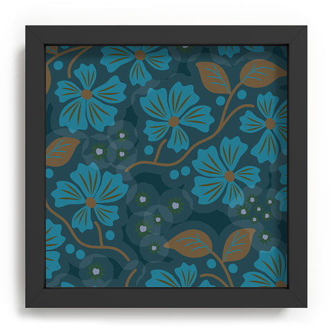 Mirimo Flora Blue Recessed Framing Square