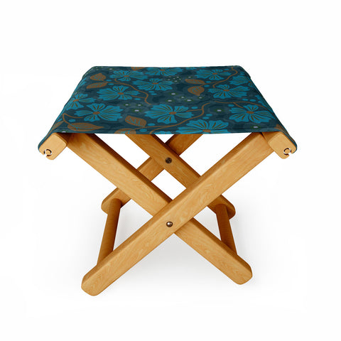 Mirimo Flora Blue Folding Stool