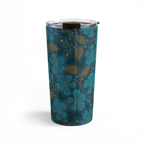 Mirimo Flora Blue Travel Mug
