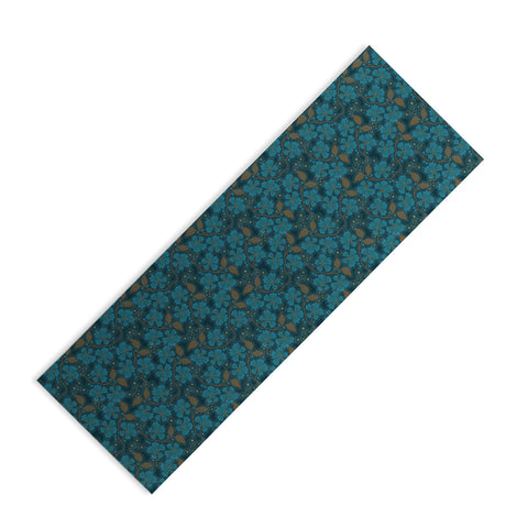 Mirimo Flora Blue Yoga Mat