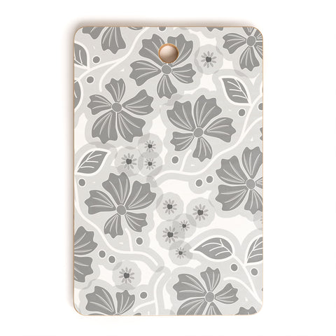Mirimo Flora Gray Cutting Board Rectangle