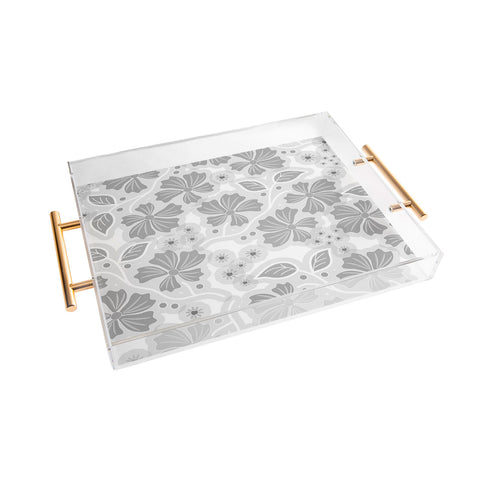 Mirimo Flora Gray Acrylic Tray