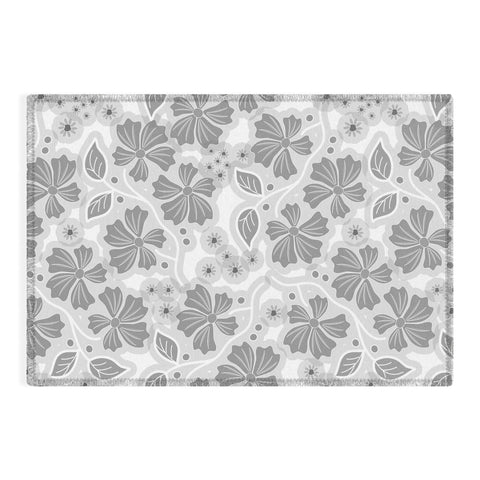 Mirimo Flora Gray Outdoor Rug