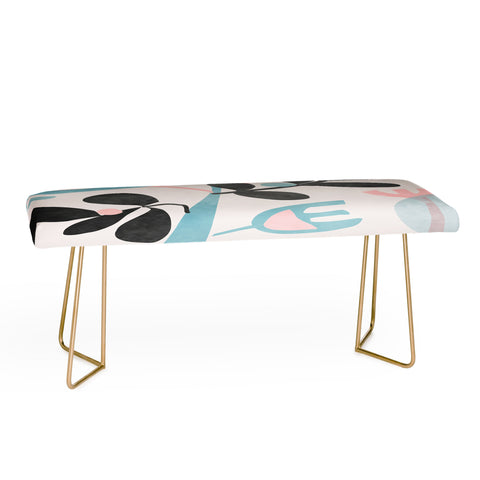 Mirimo Floral Abstract Bench