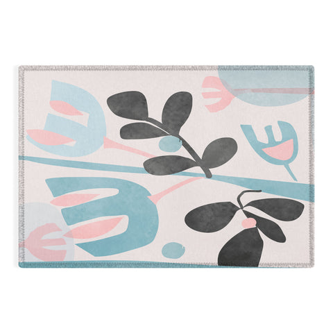 Mirimo Floral Abstract Outdoor Rug