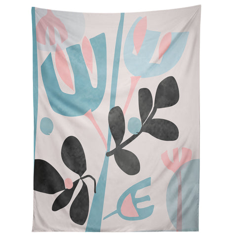 Mirimo Floral Abstract Tapestry