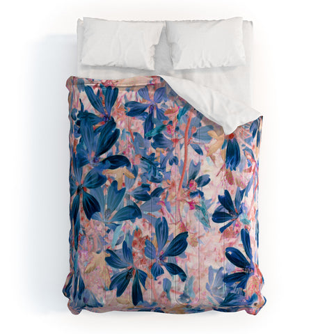 Mirimo Floralia Blue Comforter