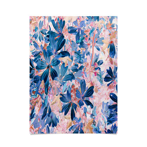 Mirimo Floralia Blue Poster