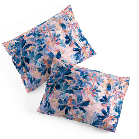 Mirimo Floralia Blue Pillow Shams