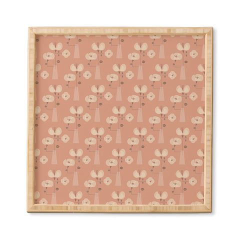 Mirimo Florentia Peach Framed Wall Art