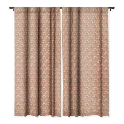 Mirimo Florentia Peach Blackout Window Curtain