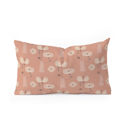 Mirimo Florentia Peach Oblong Throw Pillow