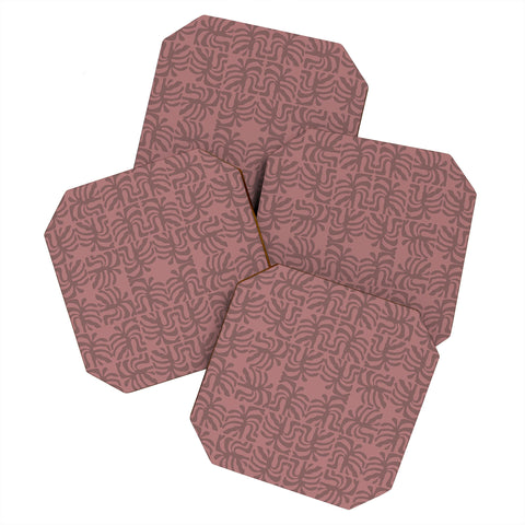 Mirimo Folie Mauve Coaster Set