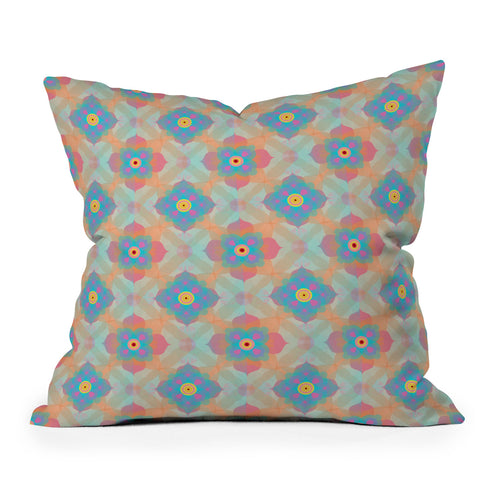 Mirimo Fun Mandalas Outdoor Throw Pillow