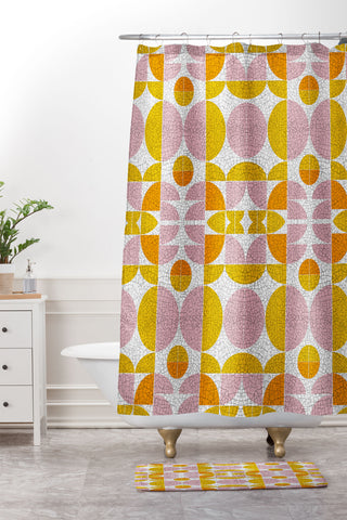 Mirimo FunGeo Shower Curtain And Mat