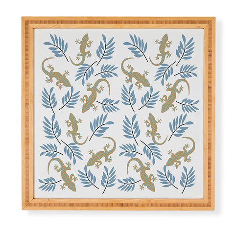 Mirimo Gecko Meeting Framed Wall Art