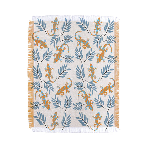 Mirimo Gecko Meeting Throw Blanket