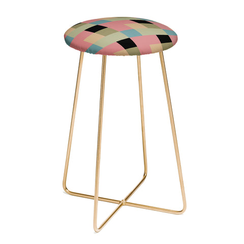Mirimo Geometric Trend 1 Counter Stool
