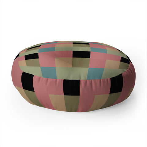 Mirimo Geometric Trend 1 Floor Pillow Round