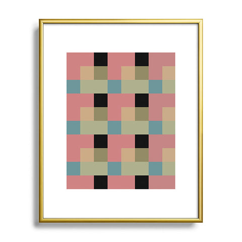 Mirimo Geometric Trend 1 Metal Framed Art Print