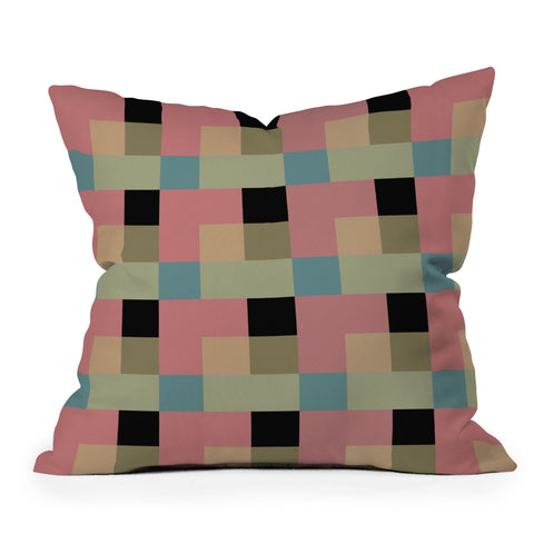 Mirimo Geometric Trend 1 Outdoor Throw Pillow