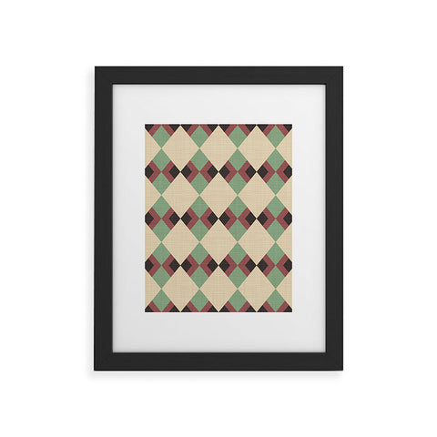 Mirimo Geometric Trend 2 Framed Art Print