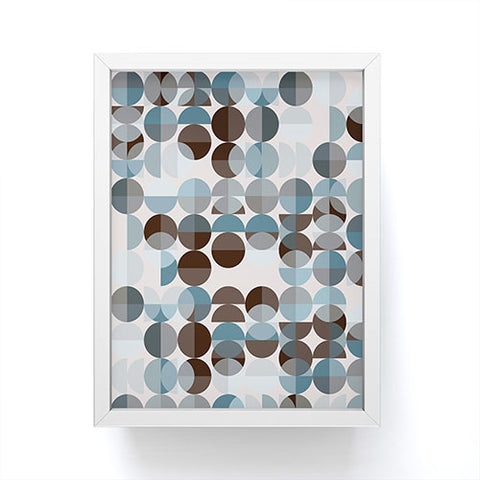 Mirimo GeoPlay 01 Framed Mini Art Print