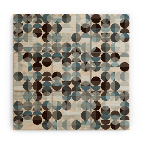 Mirimo GeoPlay 01 Wood Wall Mural