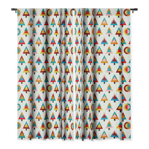 Mirimo GeoXmas Blackout Window Curtain