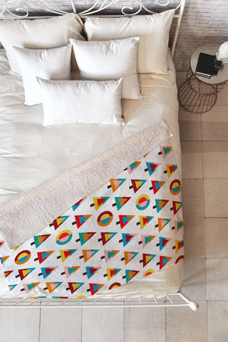 Mirimo GeoXmas Fleece Throw Blanket