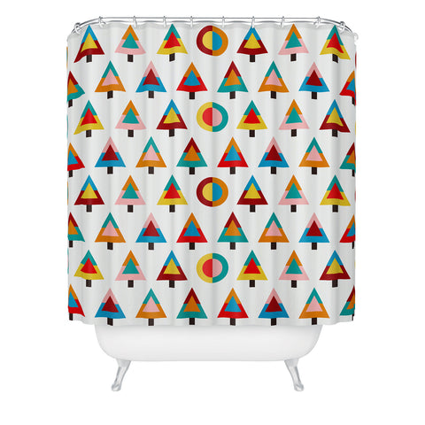 Mirimo GeoXmas Shower Curtain