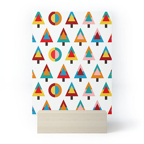 Mirimo GeoXmas Mini Art Print