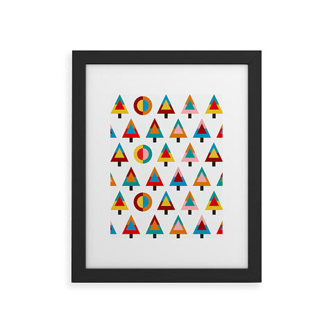 Mirimo GeoXmas Framed Art Print