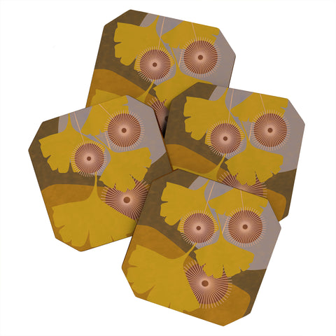 Mirimo Gingko Fall Coaster Set