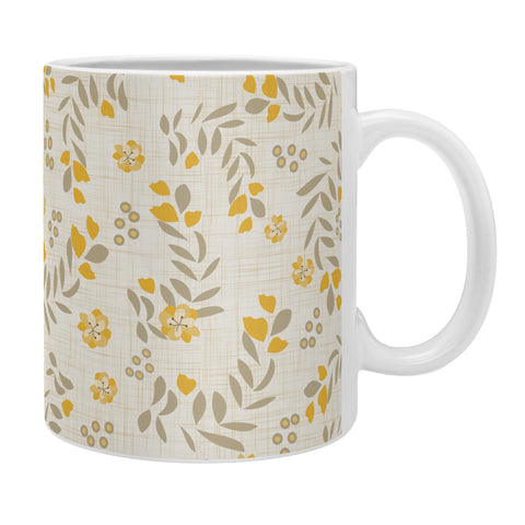 Mirimo Gold Blooms Coffee Mug