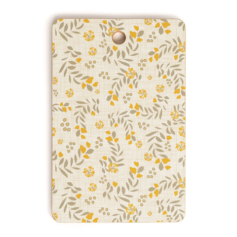 Mirimo Gold Blooms Cutting Board Rectangle
