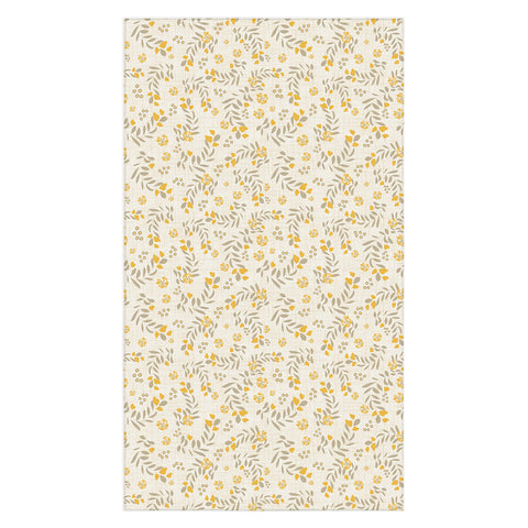 Mirimo Gold Blooms Tablecloth